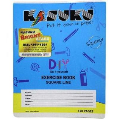 Kasuku A5 120 Pages Exercise Book Single Ruled