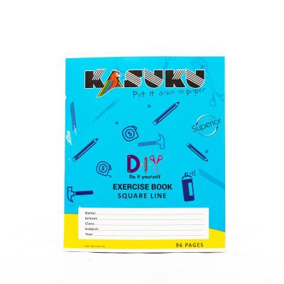 Kasuku A5 1/2 Inch Exercise Book  96 Pages Squared