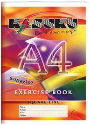 Kasuku A4 120 Pages Exercise Book Single Line
