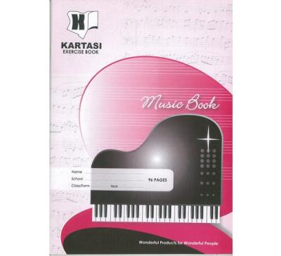 A4 96 Pages Kartasi Music Book